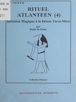 cover image of Rituel atlantéen (4). Initiation magique à la déesse Terre-Mère